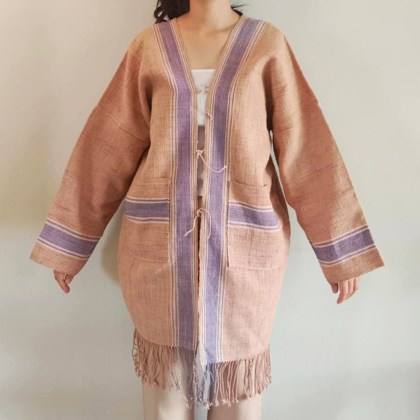 ผลิตภัณฑ์ผ้าฝ้ายจากผ้าทอมือย้อมสีจากธรรมชาติ