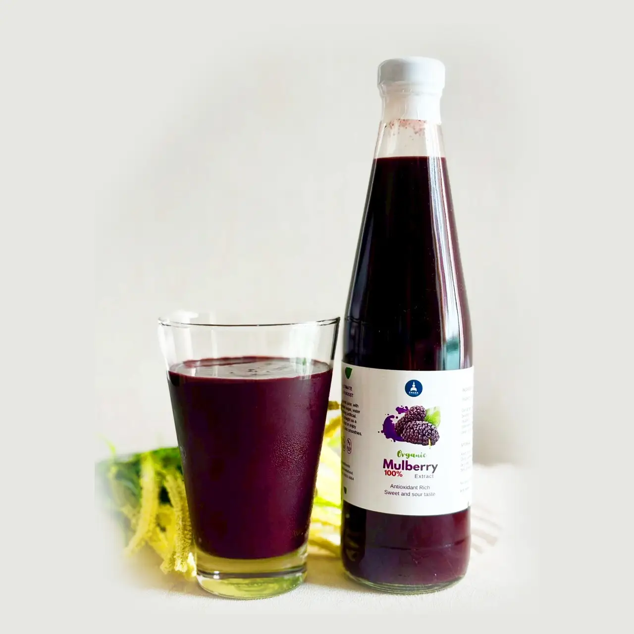 Organic Mulberry Juice Extract 100% 500 ml.